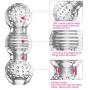 HIPLAYGIRL Clear Male Masturbator Cup - Mens Sex Toy for Penis Stimulation Masturbation and Training, Transparent Cock Stroker, Stage 1