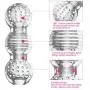 HIPLAYGIRL Clear Male Masturbator Cup - Mens Sex Toy for Penis Stimulation Masturbation and Training, Transparent Cock Stroker, Stage 1 HIPLAYGIRL Clear Male Masturbator Cup - Mens Sex Toy for Penis Stimulation Masturbation and Training, Transparent Cock Stroker, Stage 1