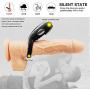 Screaamm Perfect Tool Wireless Control Vibranting Clock Ring 10-Speed Pennis Ring Vibrantor Medical Silicone Waterproof Rechargeable Multi Modes Prostatě Massaging for Men