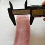 lgw crystal Natural Quartz Massage Wand.Rose Quartz Massage Wand. Light Pink Massage Wand (Rose Quarte)