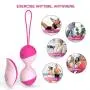 2 Ball Kegel Female Sports Weight Ball - Wireless Portable Design - 10 Speed Modes Designed for Beginners or Advanced - Can be Used for Bladder Control and Pelvic Floor Movement 2 Ball Kegel Female Sports Weight Ball - Wireless Portable Design - 10 Speed Modes Designed for Beginners or Advanced - Can be Used for Bladder Control and Pelvic Floor Movement