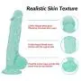 TTQQJJ 9.25 Inch Stick Perfect Love Toy - with Powerful Suction Cup - Green - Daxuedayi2.1 TTQQJJ 9.25 Inch Stick Perfect Love Toy - with Powerful Suction Cup - Green - Daxuedayi2.1