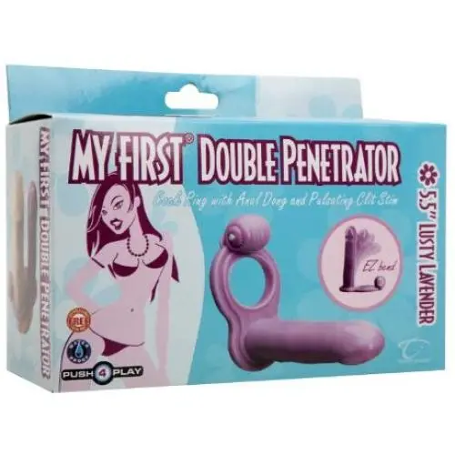 My First Double Penetrator, Lusty Lavender My First Double Penetrator, Lusty Lavender