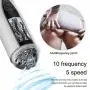 Automatic Cup for Men Multi Vibratión Modes Deep Throat Electric Relax Massager for Man