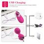 Minc Kegel Exerciser with Remote Control & Pelvic Floor Exercises & Ben Wa Balls Kegel Ball