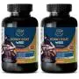 Natural aphrodisiacs for men - HORNY GOAT WEED (Natural Formula) - Horny goat weed complex - 2 Bottles 120 Capsules