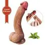 8.3 Realistic Dildo Dual-Layer Liquid Silicone Dildo with Strong Suction Cup,Oixgirl Lifelike Penis Sex Toy Flexible G Spot Dildo with Curved Shaft and Balls 8.3 Realistic Dildo Dual-Layer Liquid Silicone Dildo with Strong Suction Cup,Oixgirl Lifelike Penis Sex Toy Flexible G Spot Dildo with Curved Shaft and Balls