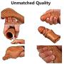 Wearable Male Rod Extension Enhancer Girth Extender Sleeve for Men