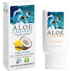 Aloe Cadabra Organic Lube, Pina Colada, 2.5 Ounce