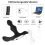 Hgrope Prostate Massager Anal Sex Toys with 10 Vibration Modes Silicone Rechargeable Vibrator for Anal Sex, G Spot - 100% Waterproof for Men Women and Couples