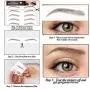 8 Sheets 4DHair-Like Authentic Eyebrows stickers,Waterproof Imitation Eyebrows Transfer Stickers,Eyebrows Tattoo Instant Eyebrow Stickers,Long Lasting Natural Eyebrow Makeup Tool for Women(Brown) 8 Sheets 4DHair-Like Authentic Eyebrows stickers,Waterproof Imitation Eyebrows Transfer Stickers,Eyebrows Tattoo Instant Eyebrow Stickers,Long Lasting Natural Eyebrow Makeup Tool for Women(Brown)
