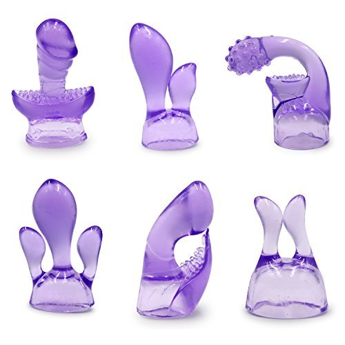 Mini Massager Attachments Massager Accessories Silicone- Six Different Styles