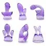 Mini Massager Attachments Massager Accessories Silicone- Six Different Styles
