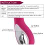 G Spot Vibrator,Female Vibrators Dildo Vagina Clitoris Stimulator Powerful Motor Waterproof with 10 Vibration Patterns Adult Sex Toys for Women Couple (Pink)