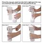Male Masturbators,Male Sex Toys Crystal Masturbator Stroker Transparent Sex Sleeve Pocket Pussy  Adult Sex Toys for Male Masturbation