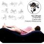 High Quality PVC + Rubber + Nylon Portable Inflatable Sofa Magic Aid Position for Deeper Position Support PVC Flocking Bed for Couples Travel Exercise Bed Skills (Magic Sofa)