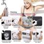 Tdcwsd001 Male Men Gift Toys Super Soft with Vibration Suction Modes Full-Automatic Toy,10 Vibration Modes, 5 Sucking Modes, 6 Groaning Patterns, Automatic Heating Excellent Comfort tdcwsd001
