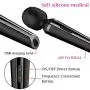 YUECHAO Rechargeable Wand Electric Full Body Massager, Deep Tissue Massage for Muscles Neck Shoulder Back Leg Foot, Handheld Magic Massager Great Relax for Women/Men Small Size YUECHAO Rechargeable Wand Electric Full Body Massager, Deep Tissue Massage for Muscles Neck Shoulder Back Leg Foot, Handheld Magic Massager Great Relax for Women/Men Small Size