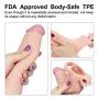 Vibrating Penis Sleeve Penis Extension extensions vibrating cock ring penis ring vibrator penis Pump enlargement pumps Hollow Strap on dildo strapon Harness