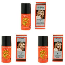 3 x Dragons 34000 Delay Spray for Men - Last Longer Safe Sex -PLUS LOVE POTION PEN