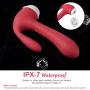 Utimi Clitoral Sucking Vibrator G Spot Clit Dildo Vibrators with Suction and Vibration Nipple Stimulator Sex Toys for Women and Couple