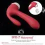Utimi Clitoral Sucking Vibrator G Spot Clit Dildo Vibrators with Suction and Vibration Nipple Stimulator Sex Toys for Women and Couple