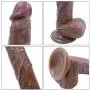 Full 8.26 Inch Realistic Women for Women and Wife - Brown - Daxuedayi1.2