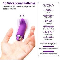 Particles Head Detachable Finger Design Mini Bullet V-Î-B-râtors 10 Speeds USB Charged Silicone C-lîT Wand Toys for Woman