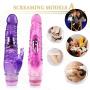 genbz Rabbit Dildo Vibrator 30 Speed Dual Vibrator Sex Toy for Woman Adult Sex Toy Sex Products Vibrators for Women(Red,Welcome)