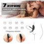 Best Relaxing Gift Toy Remote Vibrating Male Wand Massager Rechargeable Wireless Remote Control Back Neck Shoulder Relaxation Massaging with Multiple Men Vibrator Medical Grade Silicone Vibration Toys