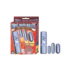 Novelties By Nass-walk Inc Triple Silver Bullets, Silver