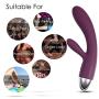 SVAKOM Lorna Touch-activated Sex Toys double heads vibrators G-Spot massagers intelligent 8 vibration (Lorna-Violet)