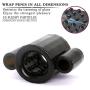 Dual Vibrating Penis Sheath Vibrator -2 Massage Methods Male Masturbator 12 Vibration Modes Waterproof Bullet Vibrator with Remote Control
