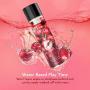 Personal Lubricant, 8oz Cherry-Flavored Water Based Lube for Oral Sex, Women, Men & Couples, Hypoallergenic Vegan-Friendly - Anjou, 8 oz