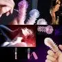 IRGift Couples Can Reuse Gift Sets with Crystal Silicone Sheaths (Finger Sleeve)