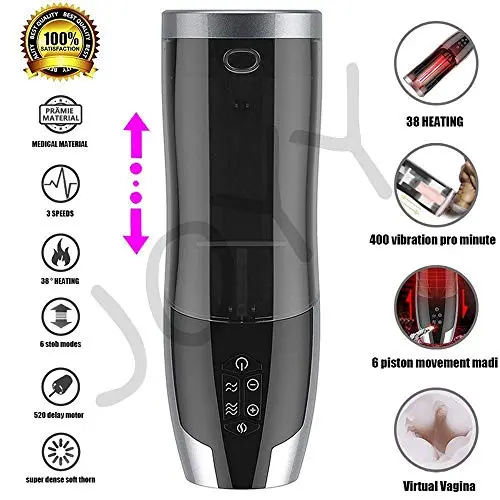 YYOJ Masturbation for Male Masturbator Pussy Intelligent Heating 6 Telescopic 3 Speed Sex Toys Toys4 Adult Penis Sensuality Store Pussy Gifts for Him Man Massager