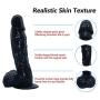 YJJ-SEEX Women Underwear 9 Inch Stráp ôn Dídlõ Harness Lesbian Couples Strap-on Ultra Elastic Harness pénì-s Strap on for Men Realistic consoor Strapless Pleasure Toys