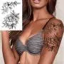 22 Sheets Large 3D Flowers Temporary Tattoos Stickers for Women, Including 10 Sheets Large Black Rose Peony Flowers, Waterproof Fake Tattoos Body Art Arm Sketch Tattoo Stickers for Women, Girls Beauty 22 Sheets Large 3D Flowers Temporary Tattoos Stickers for Women, Including 10 Sheets Large Black Rose Peony Flowers, Waterproof Fake Tattoos Body Art Arm Sketch Tattoo Stickers for Women, Girls Beauty