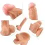 Abandship Realistic Dildo Ultra-Soft Dildo for Beginners with Flared Suction Cup Base for Hands-Free Play, Flexible Dildo with Curved Shaft for Vaginal (newflesh2) Abandship Realistic Dildo Ultra-Soft Dildo for Beginners with Flared Suction Cup Base for Hands-Free Play, Flexible Dildo with Curved Shaft for Vaginal (newflesh2)
