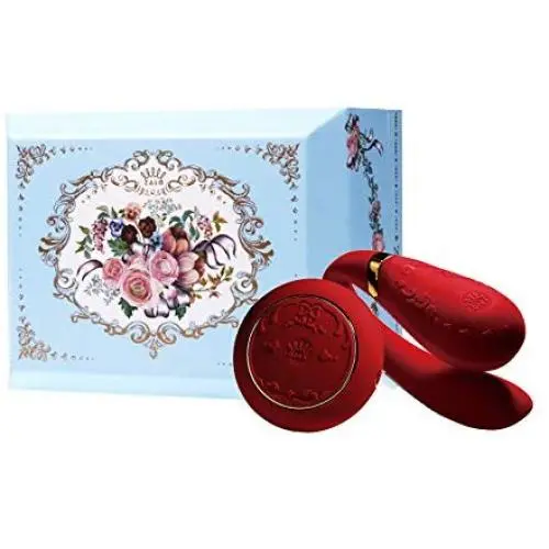 ZALO Fanfan Set Remote-Controlled Couples Massager Bright Red ZALO Fanfan Set Remote-Controlled Couples Massager Bright Red