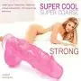 WYSXQ 8.66 Inch Dî`Ld.ɔS Strong Suction Cup Massager Pink Tiantianxuexi WYSXQ 8.66 Inch Dî`Ld.ɔS Strong Suction Cup Massager Pink Tiantianxuexi