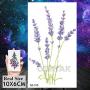 COKTAK 12Pieces/Lot 3D Watercolor Lavender Flower Temporary Tattoos For Women Body Art Arm Fake Flora Adults TattooSticker Waterproof Girls Tatoos