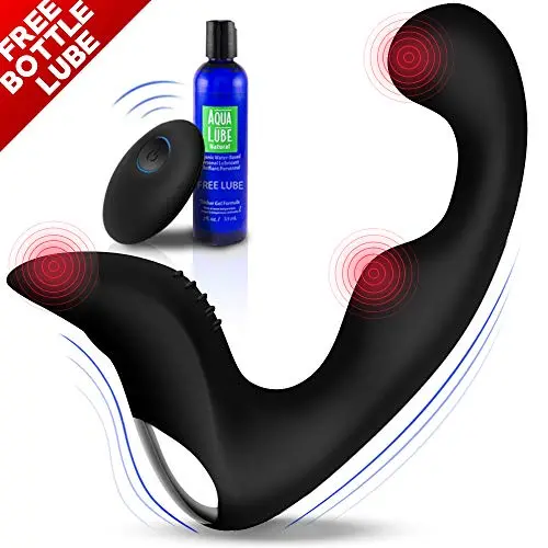 Vibrating Prostate Massager with Wireless Remote - Anal Sex Toy Male Vibrator Butt Plug 9 Vibration Modes – Waterproof Silicone, USB Fast Charge, Prostate Health Vibrating Prostate Massager with Wireless Remote - Anal Sex Toy Male Vibrator Butt Plug 9 Vibration Modes – Waterproof Silicone, USB Fast Charge, Prostate Health
