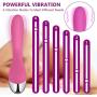Wireless Personal Wand Massager, Cordless Rechargeable Waterproof Magic Mini Handheld Massager Powerful Multi-Speed Patterns Whisper Quiet Power Wand for Body Therapeutic