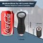 Vibrating Cock Ring for Couples Play, 10 Powerful Vibration Modes Silicone Penis Ring with Remote Control Rechargeable Waterproof Clit Vibrator Sex Toys for Men Longer Lasting Harder Erection (Black)