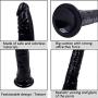 8.26 inches Waterproof Massage Hand-Free for Women Beginner Mǎssager Realistic-Ďìld`ɔ Personal Body Massage- Enjoy at Any Time