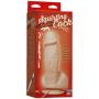 Doc Johnson The Amazing Squirting Realistic Cock with 1 oz. Bottle of Splooge Juice - Vanilla