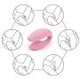 Leqipin Remote Control Vibrator Couple,U-Shape Dual Massager for Women G-Spot Nipple Clitoris Stimulator Waterproof Multipurpose USB Rechargeable