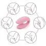 Leqipin Remote Control Vibrator Couple,U-Shape Dual Massager for Women G-Spot Nipple Clitoris Stimulator Waterproof Multipurpose USB Rechargeable