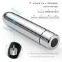 Bantie Mini Pocket Bullet Vibrator Massager Rechargeable for Travel - Vibrating Mini Wand Portable Waterproof Bullet Viberate Toys & Waterproof Dildo Adult Sex Toy-Silver Bantie Mini Pocket Bullet Vibrator Massager Rechargeable for Travel - Vibrating Mini Wand Portable Waterproof Bullet Viberate Toys & Waterproof Dildo Adult Sex Toy-Silver